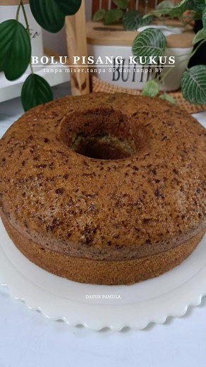 Resep Bolu Pisang Kukus Anti Gagal Tanpa Mixer