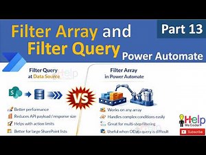 Filter Query and Filter Array in Power Automate | Most Beginners Use It Wrong! (Part 13)