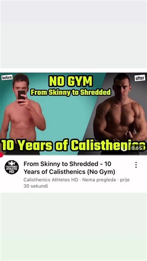🔴 From Skinny to Shredded - 10 Years of Calisthenics (No Gym) @honestreality97 🏠 Welcome to Calisthenics Athletes HD – the home of raw calisthenics, streetlifting, and bodyweight transformations. ⚡ From skinny to strong ⚡ From average to athlete ⚡ From excuses to results ⚠️ You can send us your transformations via Instagram 👀 You can watch all the videos on our YouTube channel 👉 Youtube - Calisthenics Athletes HD 🔥All athletes in one place - Calisthenics Athletes - Weighted Calisthenics Ath