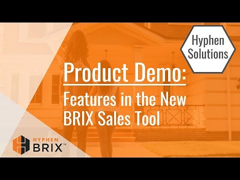 Product Demo: Features in the New BRIX Sales Tool