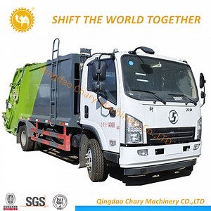 [Hot Item] 4X2 8 Cubic Meter Refuse Compactor Garbage Truck/Garbage Compactor Truck