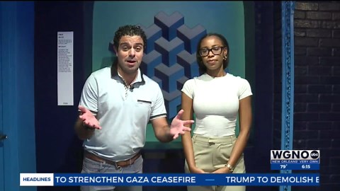 The new Museum of Illusions now open in Jax Brewery in the French Quarter