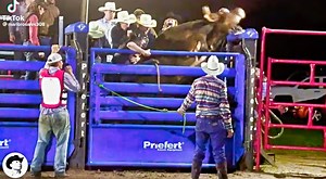 Frightening Scene Unfolds As Bull Rider Gets KO’d After Eating A Nasty Kick To The Face From Angry Bull (VIDEO)