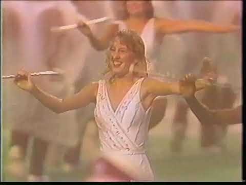 1984 University of Alabama Million Dollar Band halftime performance in Nov. 10 LSU game