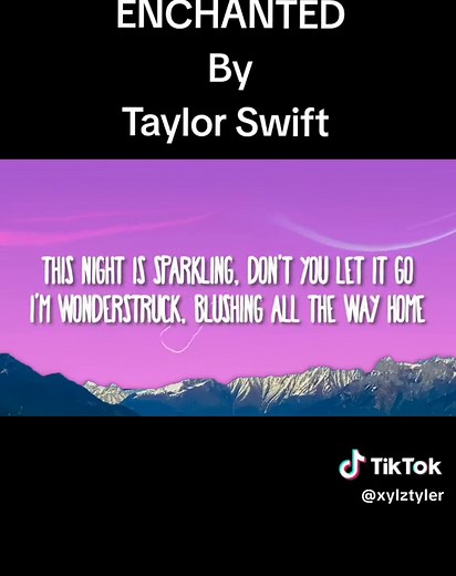 Enchanted by Taylor Swift - Full Lyrics and Song Details