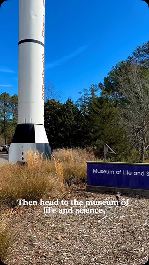 How to Spend the Perfect Day in Durham, North Carolina @durhamnc ☀️ Morning: Kick off your day with a coffee at Press Coffee, a cozy café known for its European-inspired pastries and high-quality espresso. If you have time, their brunch menu is worth the extra stop! Then, head to the Museum of Life and Science, one of Durham’s top attractions! This interactive museum has hands-on exhibits, a butterfly conservatory, and a 65-acre outdoor nature park. Don’t miss the train ride through the wetlands