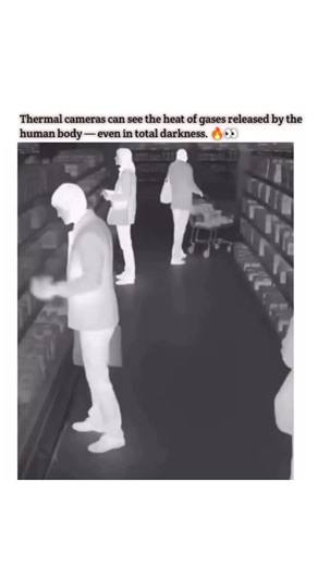 Amatent on Instagram: "Nothing Can Hide From This Camera 😱🔥 Thermal cameras don’t see light… they see your body heat — even the heat of gases you release. Darkness, smoke, walls — nothing matters. If you’re warm, you’re visible 👀🔥 This is the same technology used by the military, police, and wildlife trackers. Watch carefully… because this camera sees what humans never can. 👉 Like • Share • Follow for more mind-blowing tech facts #thermalcamera #scarytech #hiddentechnology #mindblown #viral
