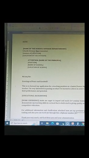 Paano Gumawa ng Letter of Intent | Application Letter Guide