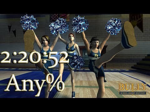 Bully: Scholarship Edition Any% Speedrun in 2:20:52