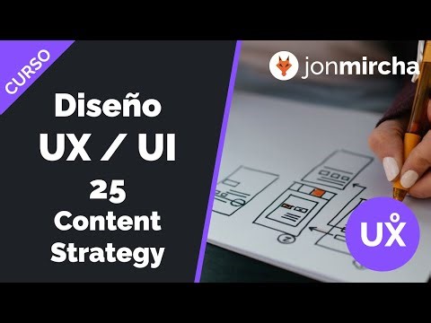 UX/UI Design Course: 25. Content Strategy - jonmircha