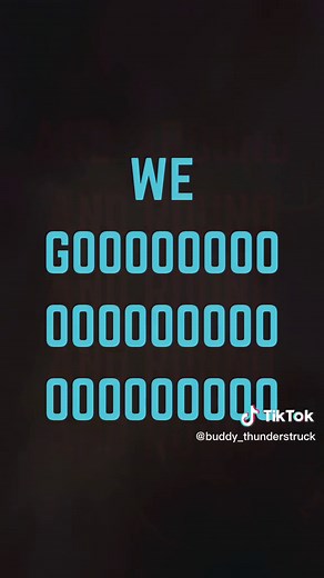 Buddy Thunderstruck on TikTok