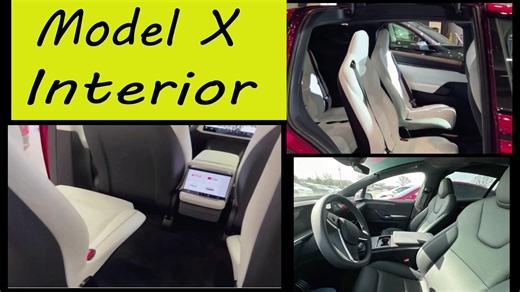 Tesla Model X Interior
