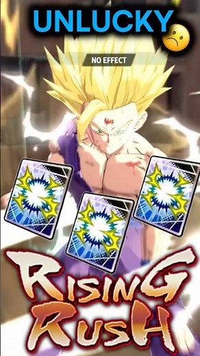 THE UNLUCKIEST RISHING RUSH... | Dragon Ball Legends #shorts