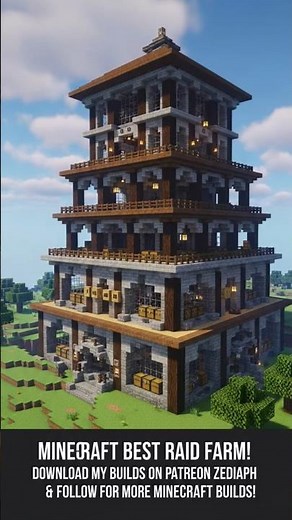 Minecraft Raid Farm That Actually Works 🔥