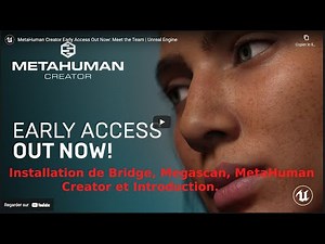 Installation MetaHuman Creator, Bridge, Megascan ...Intro...Test...