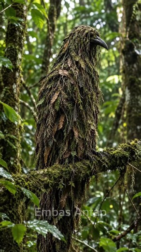 The Hidden Ruler of the Forest: A Mysterious Bird? 🌿🖤