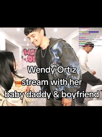 behind the scenes of Wendy's recent tiktok with her baby daddy Carlos and boyfriend Noe 🫣 Carlos trying so hard to be the nonchalant baby cousin-daddy 😉 #wendyortiz #noe #carlos #fyp #clips