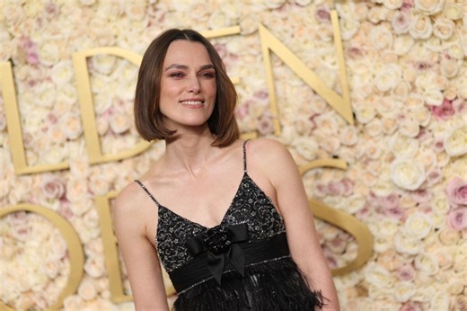 Keira Knightley's 2025 Golden Globes Slip Dress Is Anything But Simple