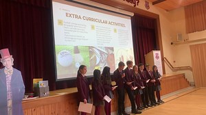 3K views · 74 reactions | Year 8 Assembly Such a wonderful presentation from Miss Grant’s 08/24 on the theme of ‘new beginnings’. Well done to all the presenters. | St Paul's Bessbrook | Facebook