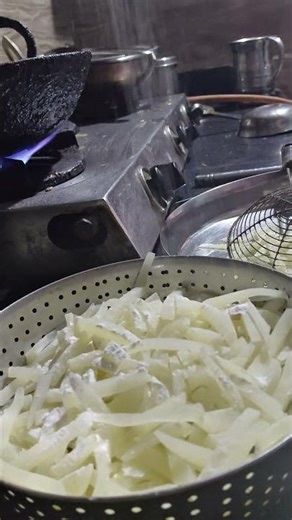 ghar pe French fries experiment #minivlog #usa #youtubeshorts