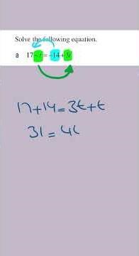 Solving Linear Equations with Variables on Both Sides