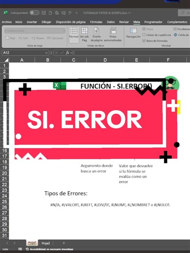 Prevención de Errores en Excel con SI.ERROR