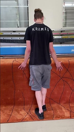 Shearing a Hand Tufted Rug