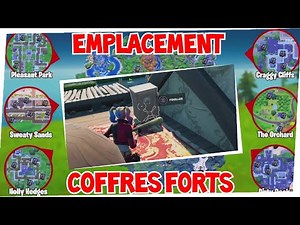 "Fouiller des coffres-forts" Quetes semaine 6 saison 6 ( Open Safes ) FORTNITE