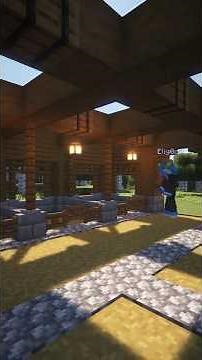 Minecraft tutorial| Animal barn🐮 #minecraft