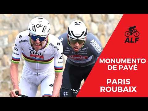 VAN AERT GRAN GANADOR ANTE UN DURO POGACAR - PARIS ROUBAIX 2026