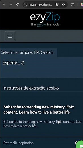 📦 Extraia arquivos RAR no seu navegador | Sem necessidade de instalação de software