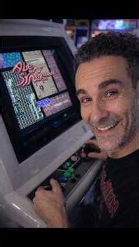 Alien Syndrome Arcade Sega CRT 240p #arcade #sega #retrogames #alien #retrogaming #retrogame