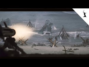 REAL FOOTAGE OF OMAHA BEACH | 4K COLORIZED