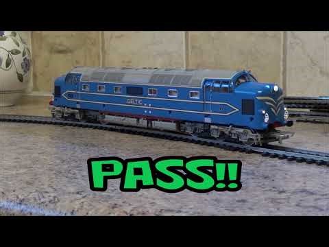 Hornby DP1 'DELTIC' Points and Radius Tests