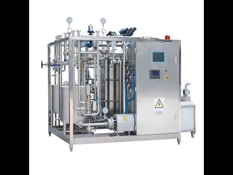 Fully Automated Tubular Pasteurization Line for Juice, Milk & Beverage Production | UHT Sterilizer