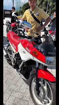 愛媛燧灘旧車ミーティングに伝説のバイク現る…FZ250フェーザーが16000回転まで唸る姿に震えた… #旧車 #ＦＺ２５０フェーザー #norikh250 #マフラーサウンド #バイク好き