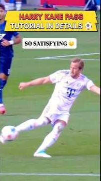 Harry Kane pass Tutorial inDetail⚽️#football #footballtutorial #harrykane #footballers #trendingnow