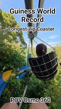 World’s Longest Zip Coaster! 😱 | POV Adventure at ESCAPE Penang