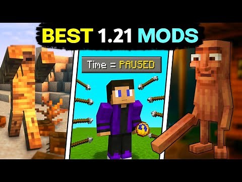 Top 5 New Mods For Mcpe (1.21+) || Best Mods For Minecraft Pocket Edition 😆