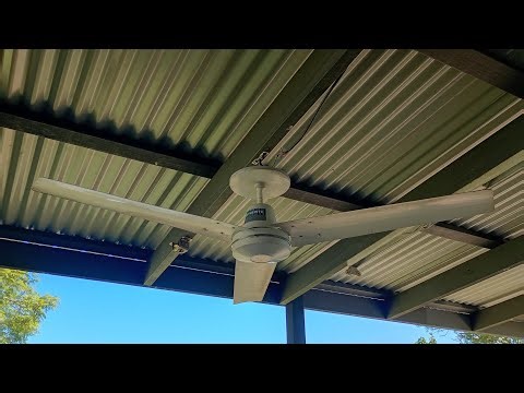 1400mm disk Weatherite ceiling fan licence by Westinghouse from @lachlanslightsandfans 4/4