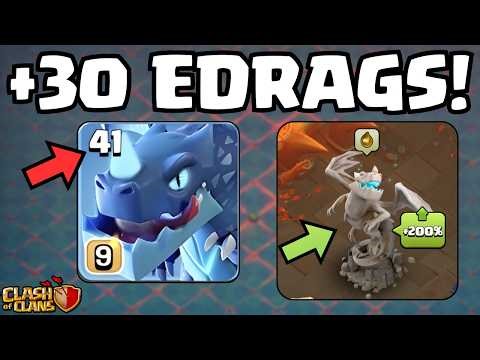 SUPERCELL GAVE EVERYONE 30 ELECTRO DRAGONS AND ITS INSANE!