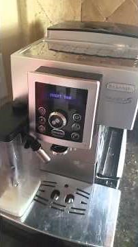 Delonghi issue not making coffee no water