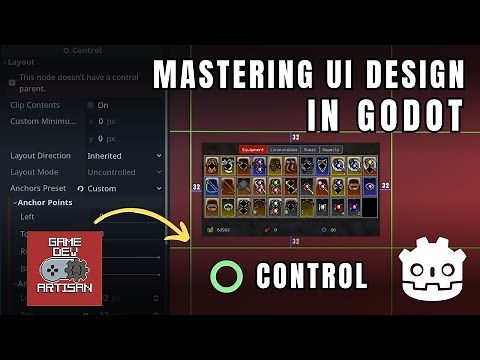 Learn Godot UI Control Nodes