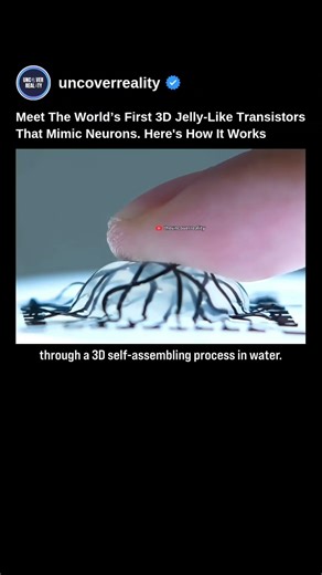 Technology Breakthrough: World's First Jelly Like Transistors That Mimic Neurons #tech #shorts