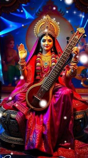 #SaraswatiMata 🥰 #jaimaasaraswati 💗 #vidyakidevi #short #viral