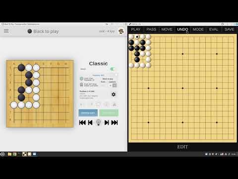 Игра в Го против 3-4 кю на PlayOK [ 8 декабря 2025 ]