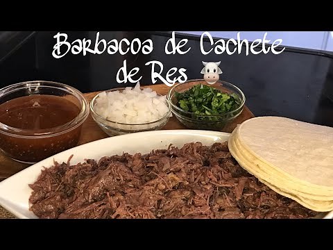 Barbacoa de Cachete de Res | Beef Cheek Barbecue | Cocinando con Yolanda.