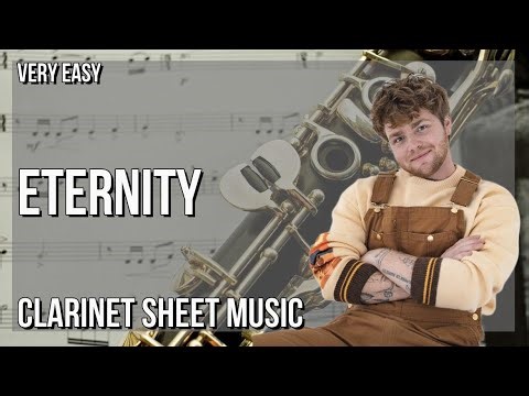 SUPER EASY Clarinet Sheet Music: How to play Eternity by Alex Warren