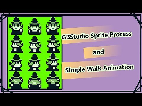 16x16 Pixel Art Character Tutorial and Process - Witch Design and Animation #pixelart #gbstudio