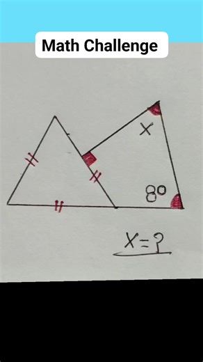54K views · 197 reactions | Geometry math #geometry #simplicity #BODMAS #simplicitychallenge #viralshorts #logic #math #viralreel #IQTest #puzzle #math #brainteasers #iqtesting #logic #puzzles | Imperial Math Classes | Facebook